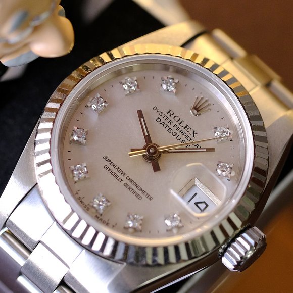 Rolex Datejust  69174 Factory Silver Dial  26mm - Picture 2 of 7